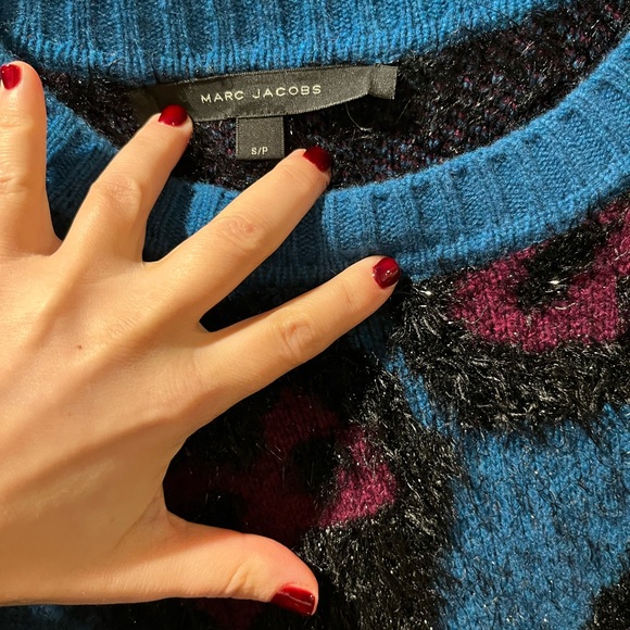 Marc Jacobs leopard sweater. Size small - Picture 4 of 4